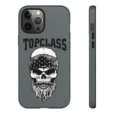 Topclass Bearded Skull Tough Phone Case