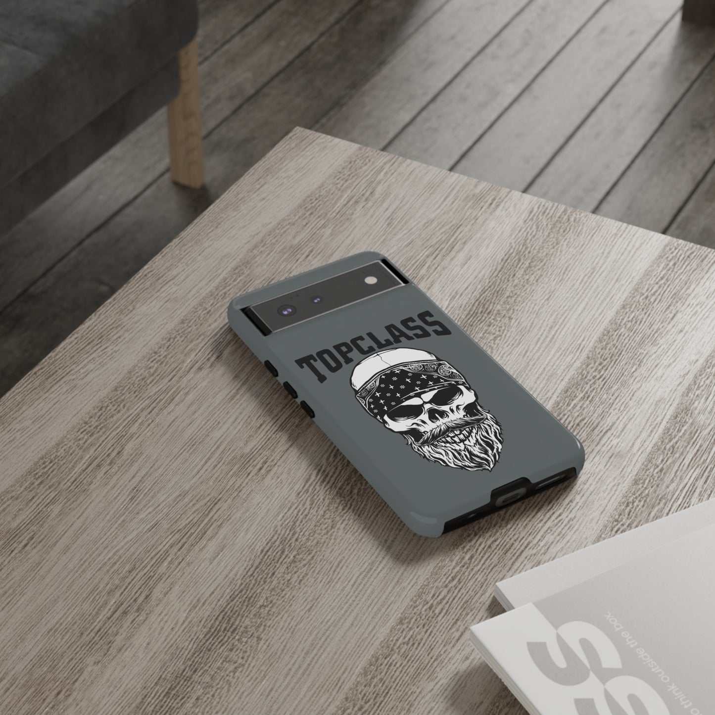 Topclass Bearded Skull Tough Phone Case