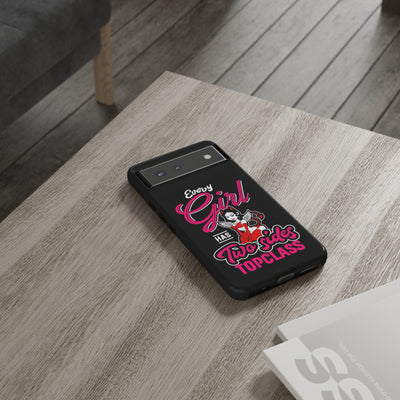 Topclass Tough Phone Cases Every girl has two sides