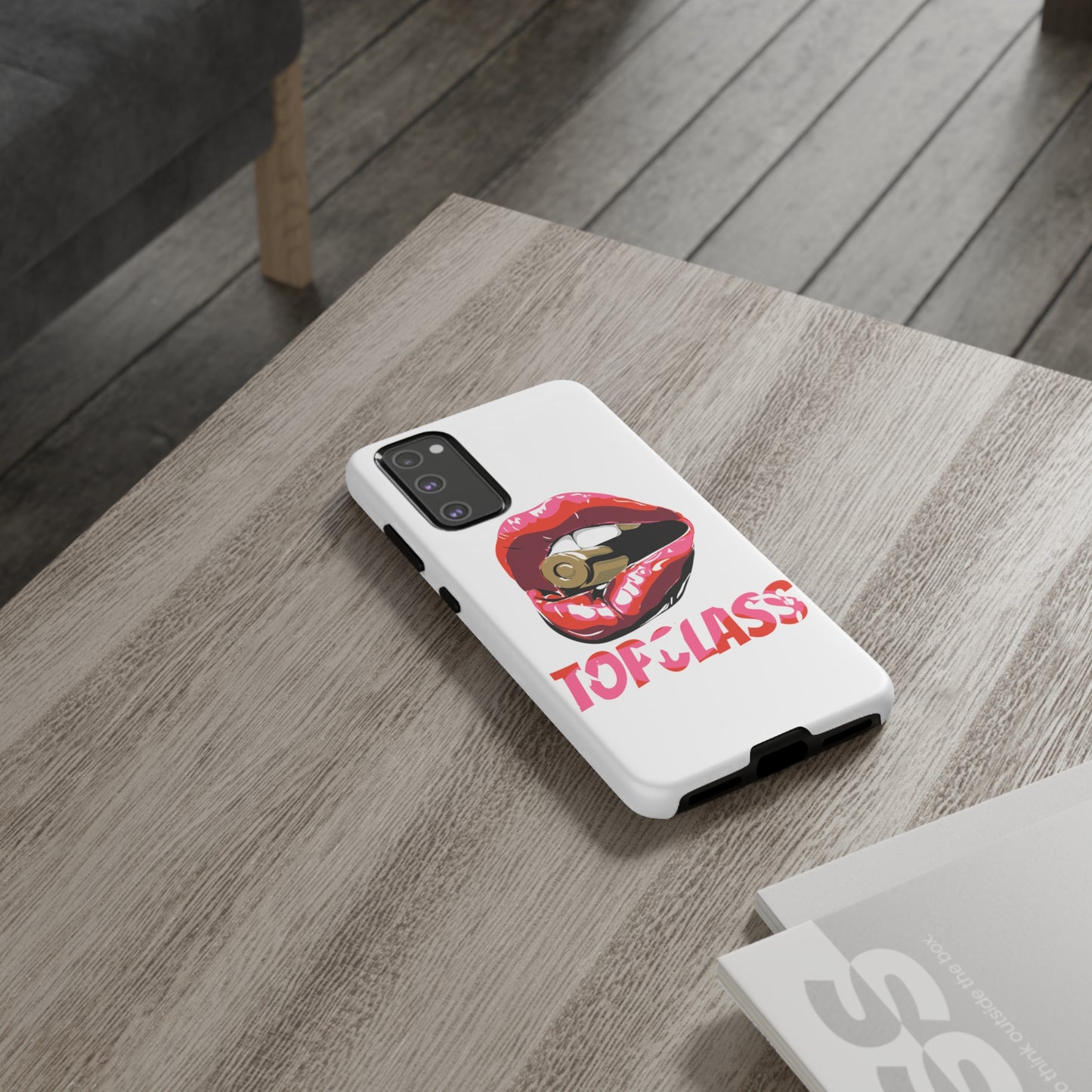 Topclass Lips with Bullet Tough Phone Cases