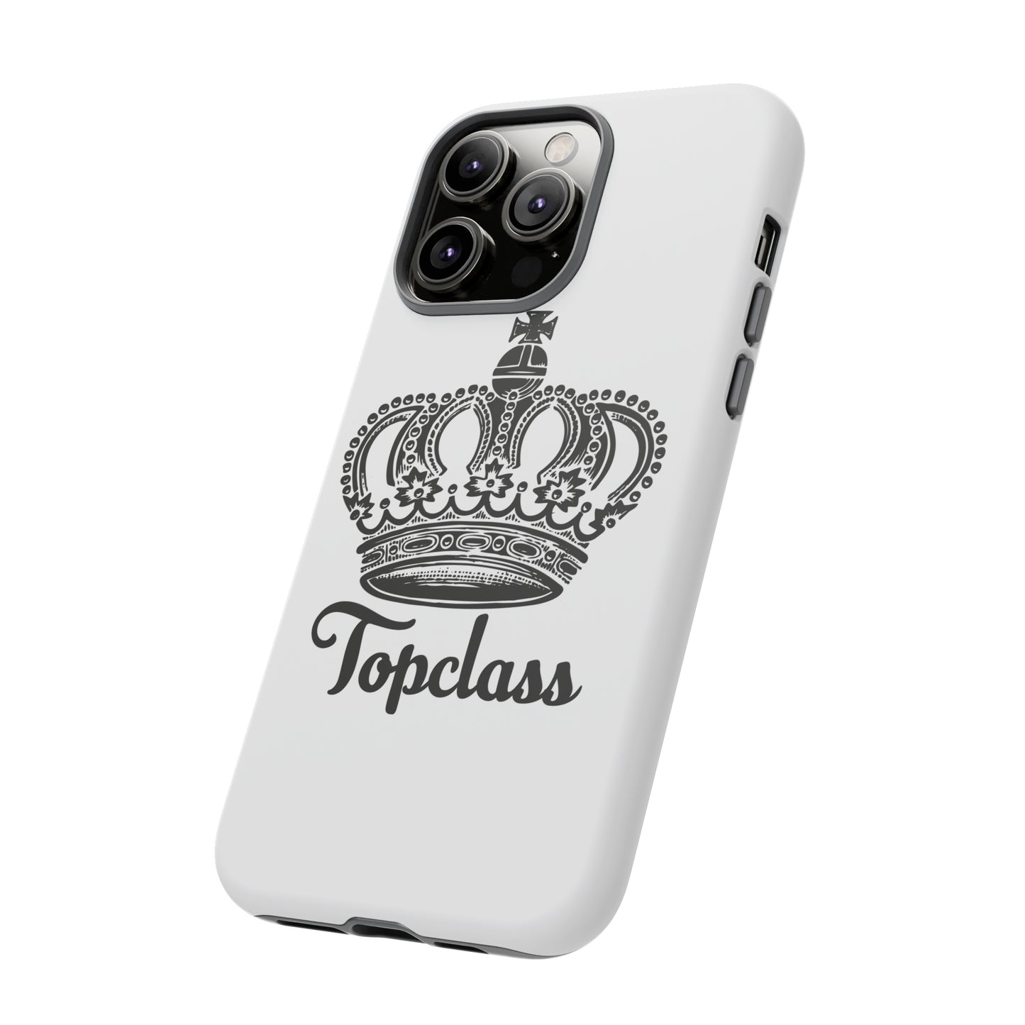 Topclass Black Logo Tough Phone Cases