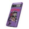 Topclass Pin Up Girl Skull Tough Phone Case