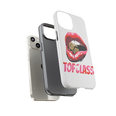 Topclass Lips with Bullet Tough Phone Cases