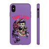 Topclass Pin Up Girl Skull Tough Phone Case