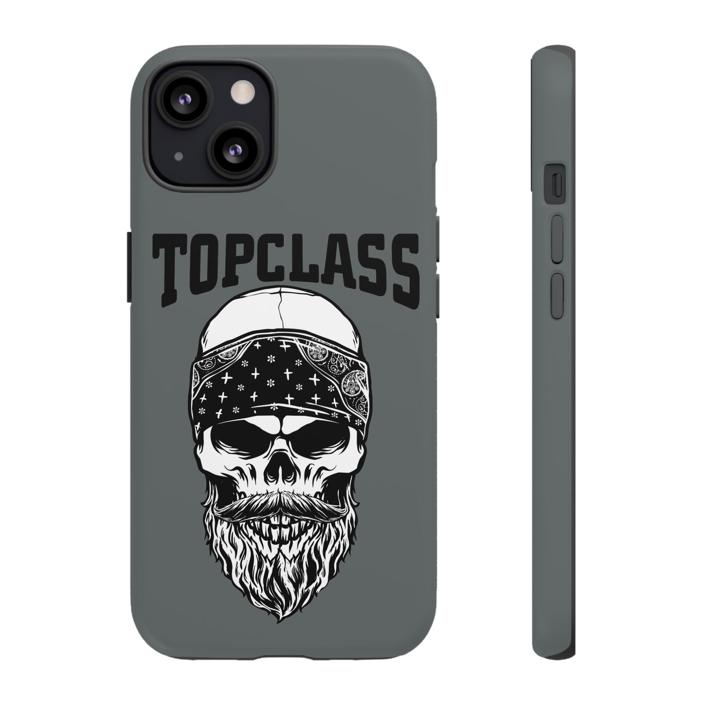 Topclass Bearded Skull Tough Phone Case