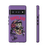 Topclass Pin Up Girl Skull Tough Phone Case