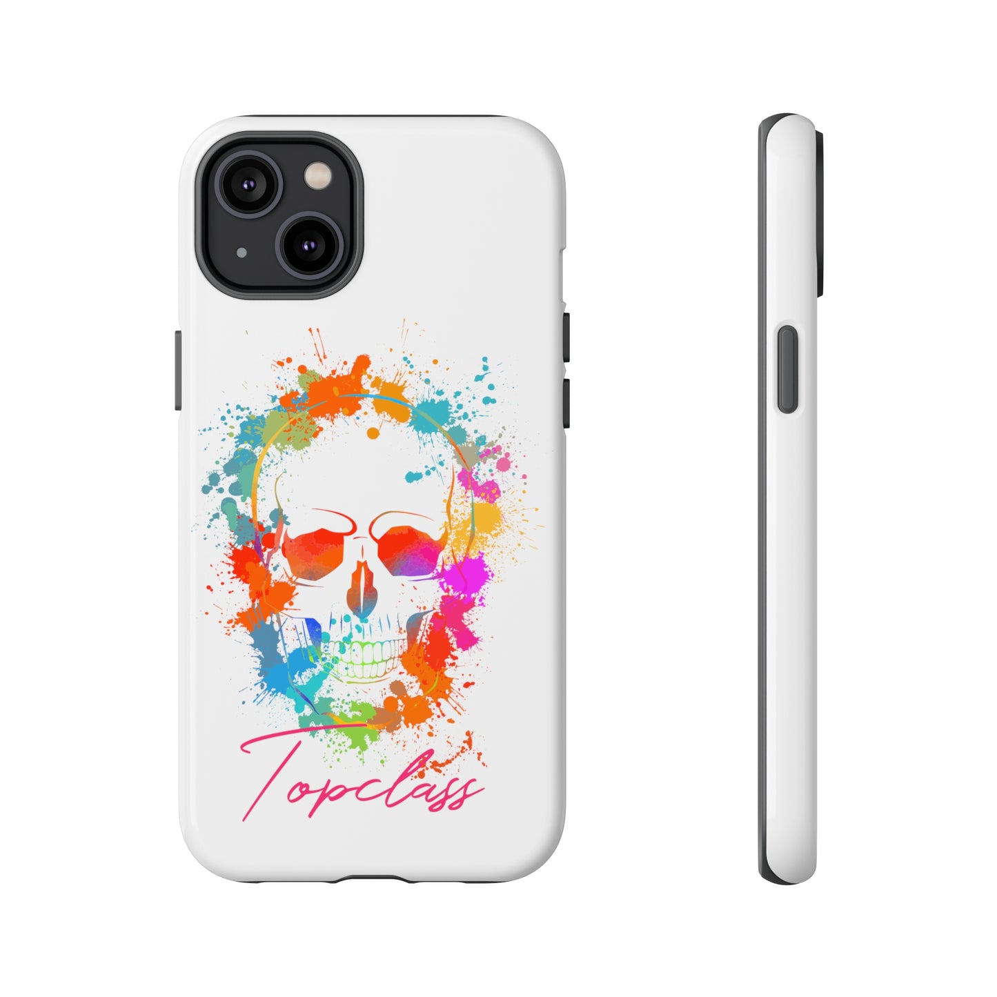 Topclass Colorful Skull Tough Phone Cases