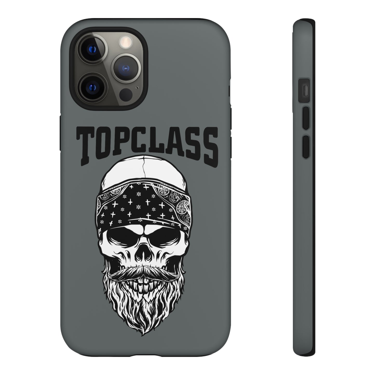 Topclass Bearded Skull Tough Phone Case