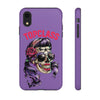 Topclass Pin Up Girl Skull Tough Phone Case