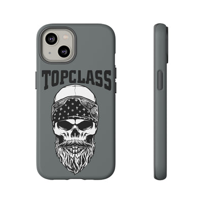 Topclass Bearded Skull Tough Phone Case