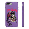 Topclass Pin Up Girl Skull Tough Phone Case