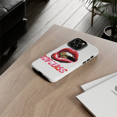 Topclass Lips with Bullet Tough Phone Cases