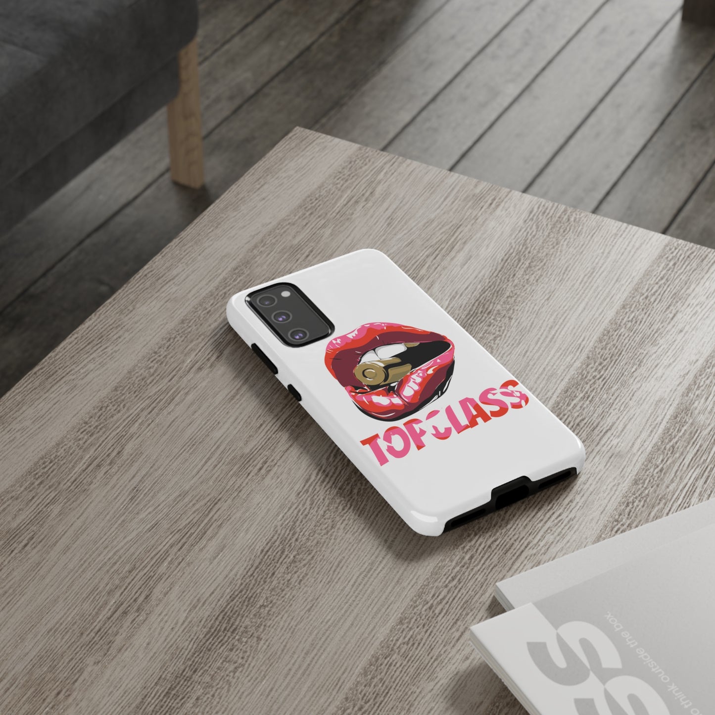 Topclass Lips with Bullet Tough Phone Cases