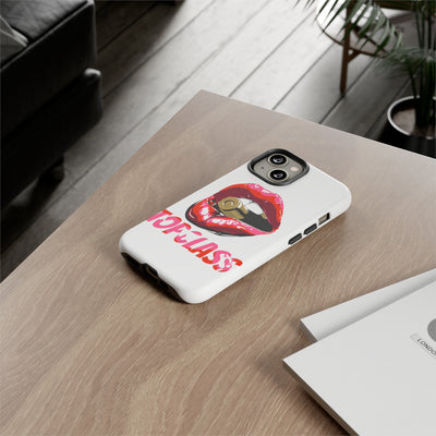 Topclass Lips with Bullet Tough Phone Cases