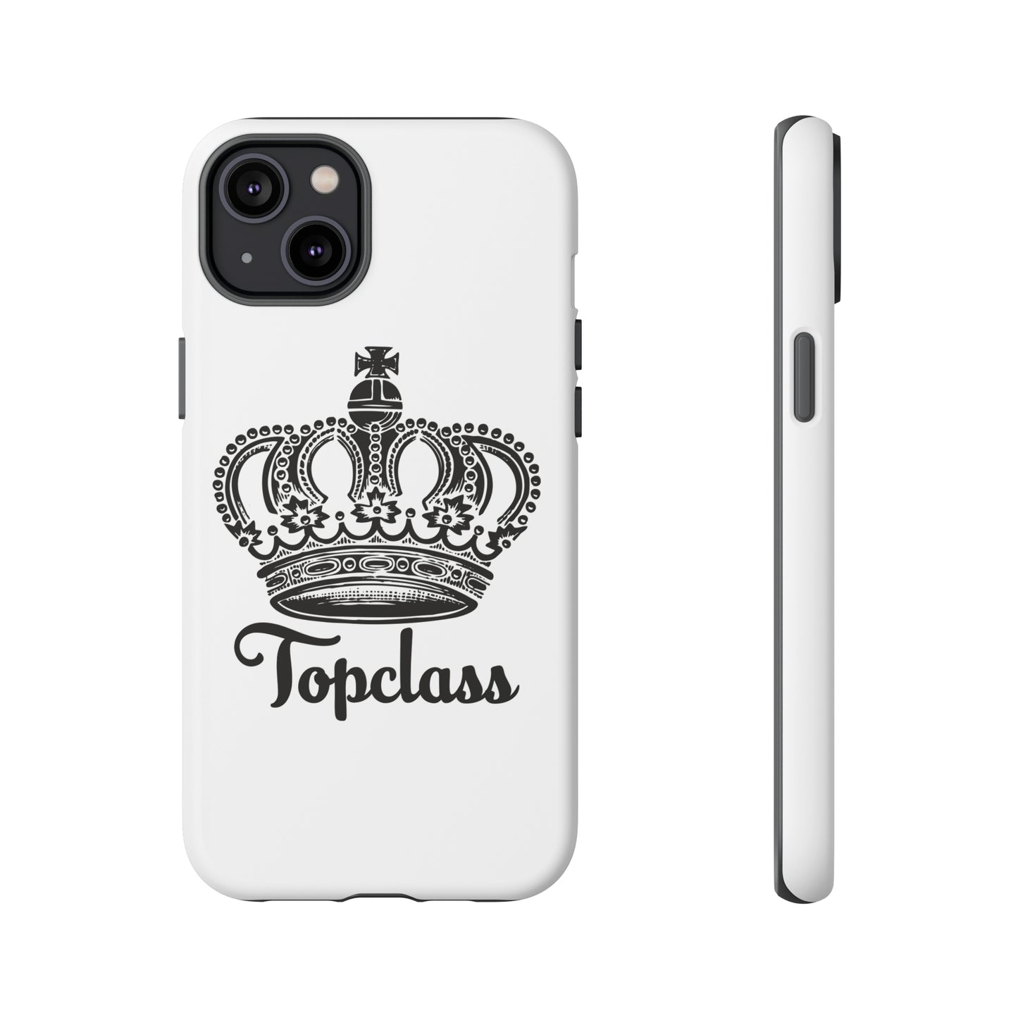 Topclass Black Logo Tough Phone Cases