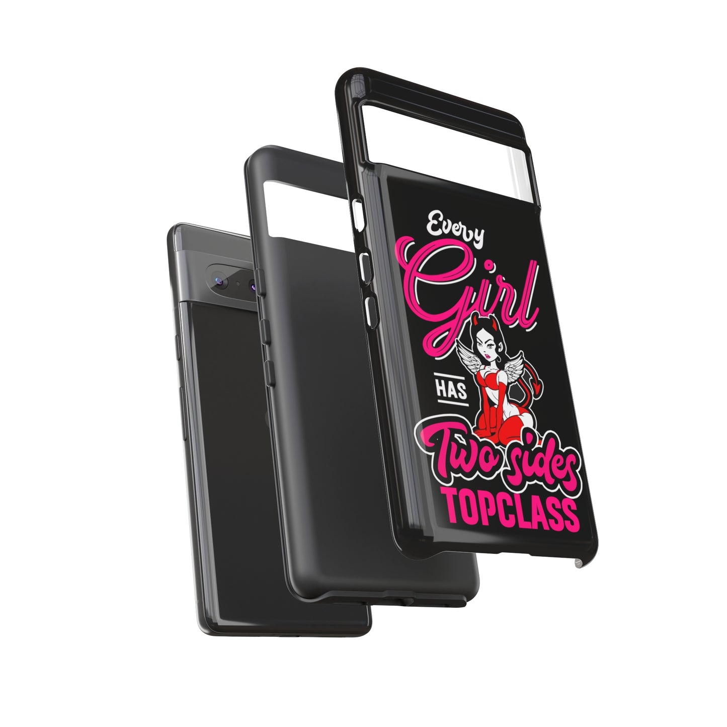 Topclass Tough Phone Cases Every girl has two sides