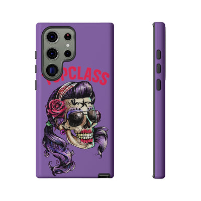 Topclass Pin Up Girl Skull Tough Phone Case