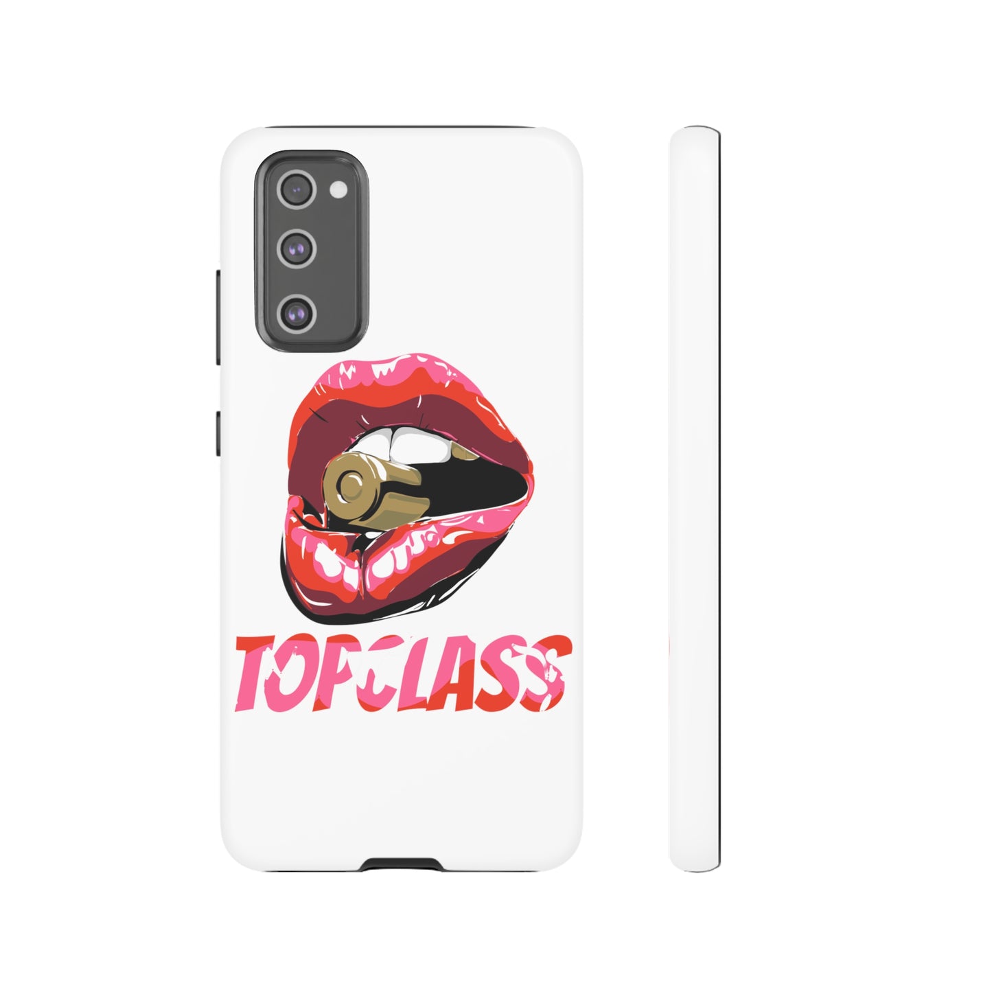 Topclass Lips with Bullet Tough Phone Cases