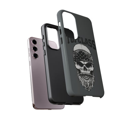 Topclass Bearded Skull Tough Phone Case