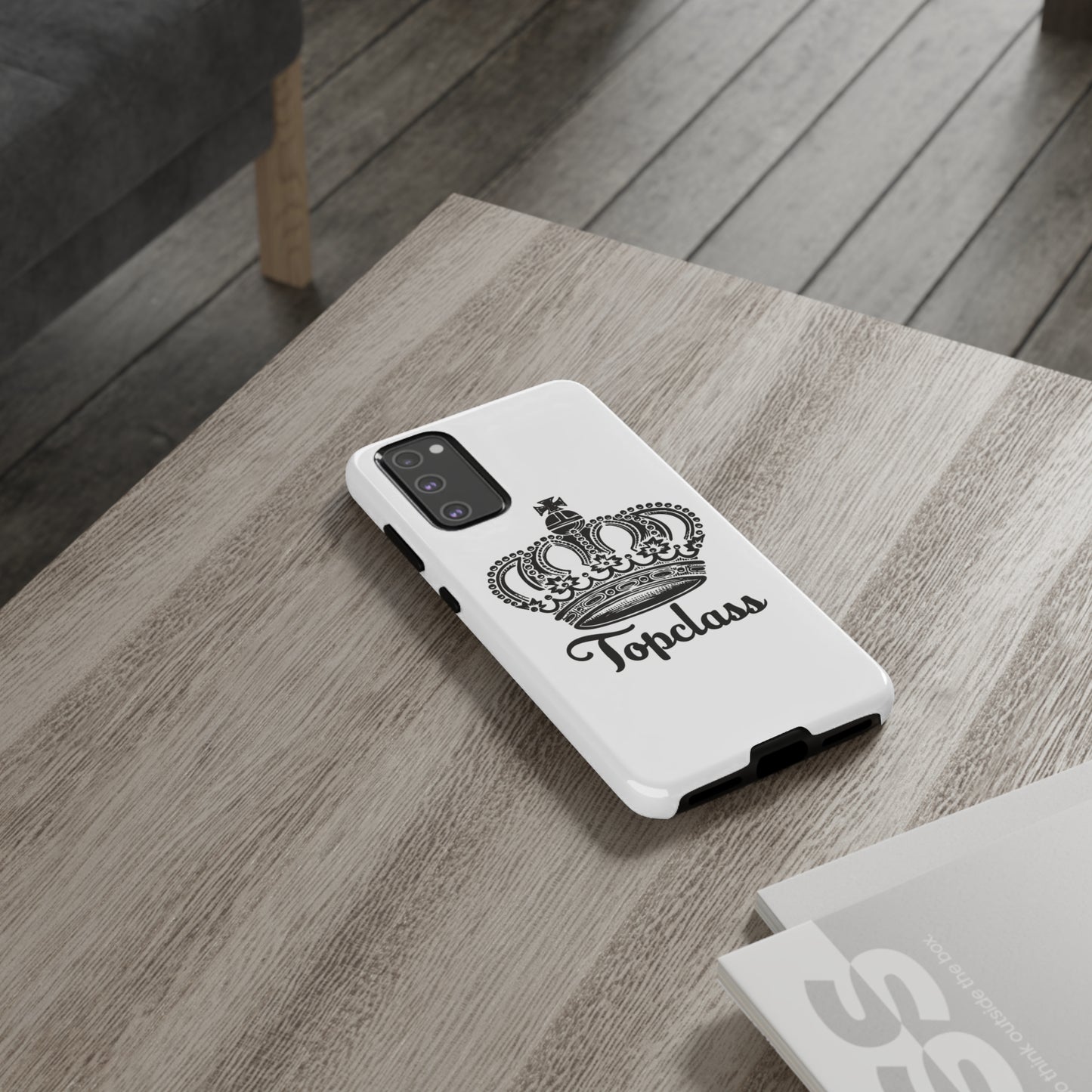 Topclass Black Logo Tough Phone Cases