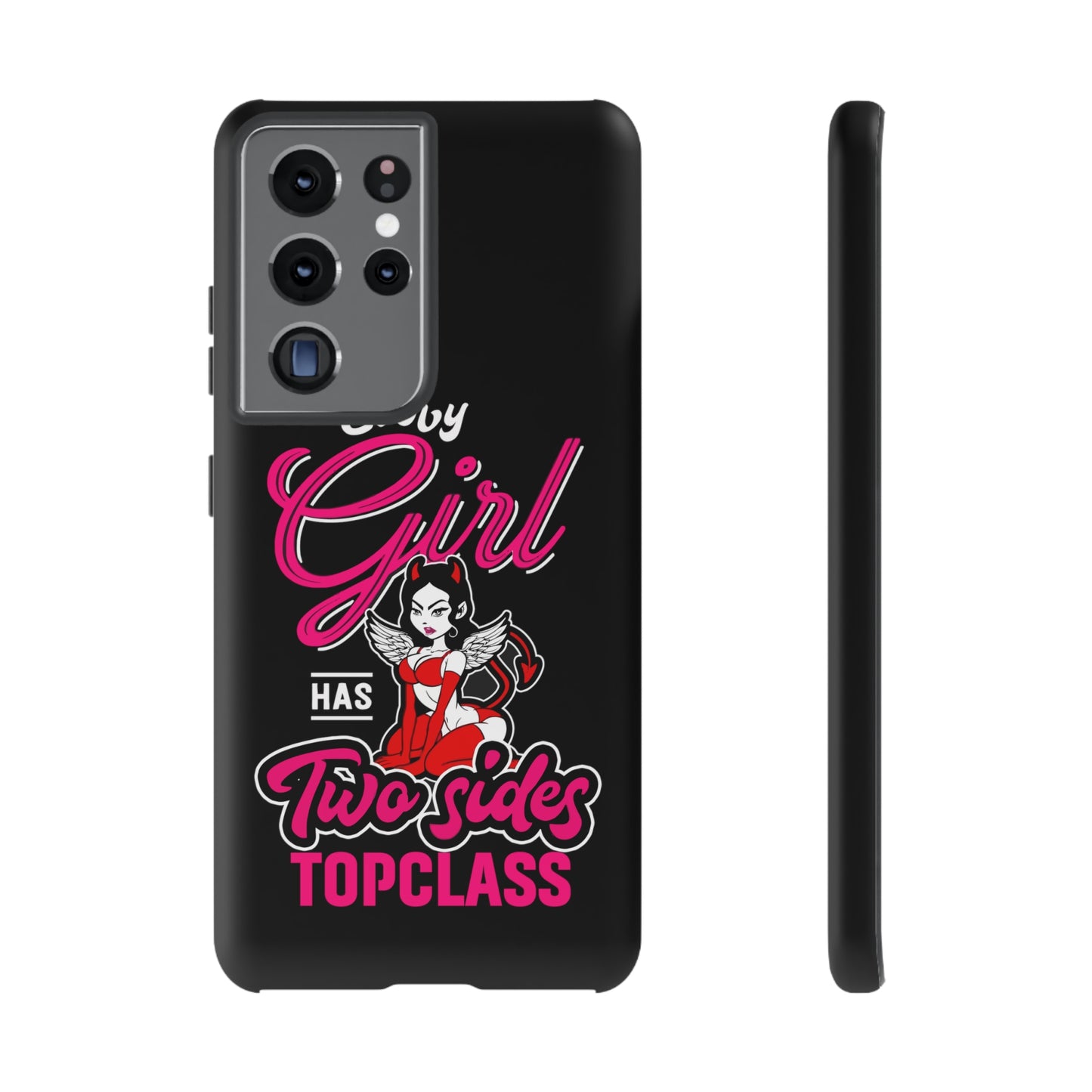 Topclass Tough Phone Cases Every girl has two sides