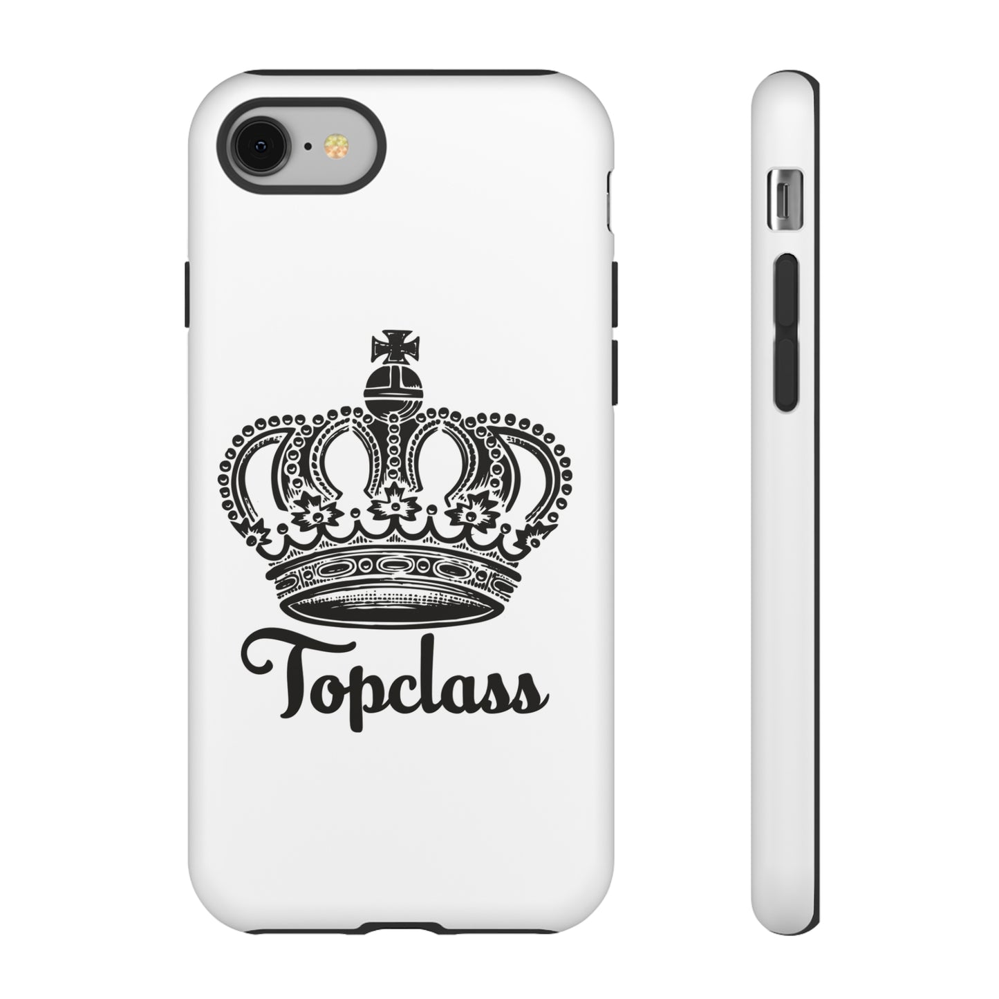 Topclass Black Logo Tough Phone Cases