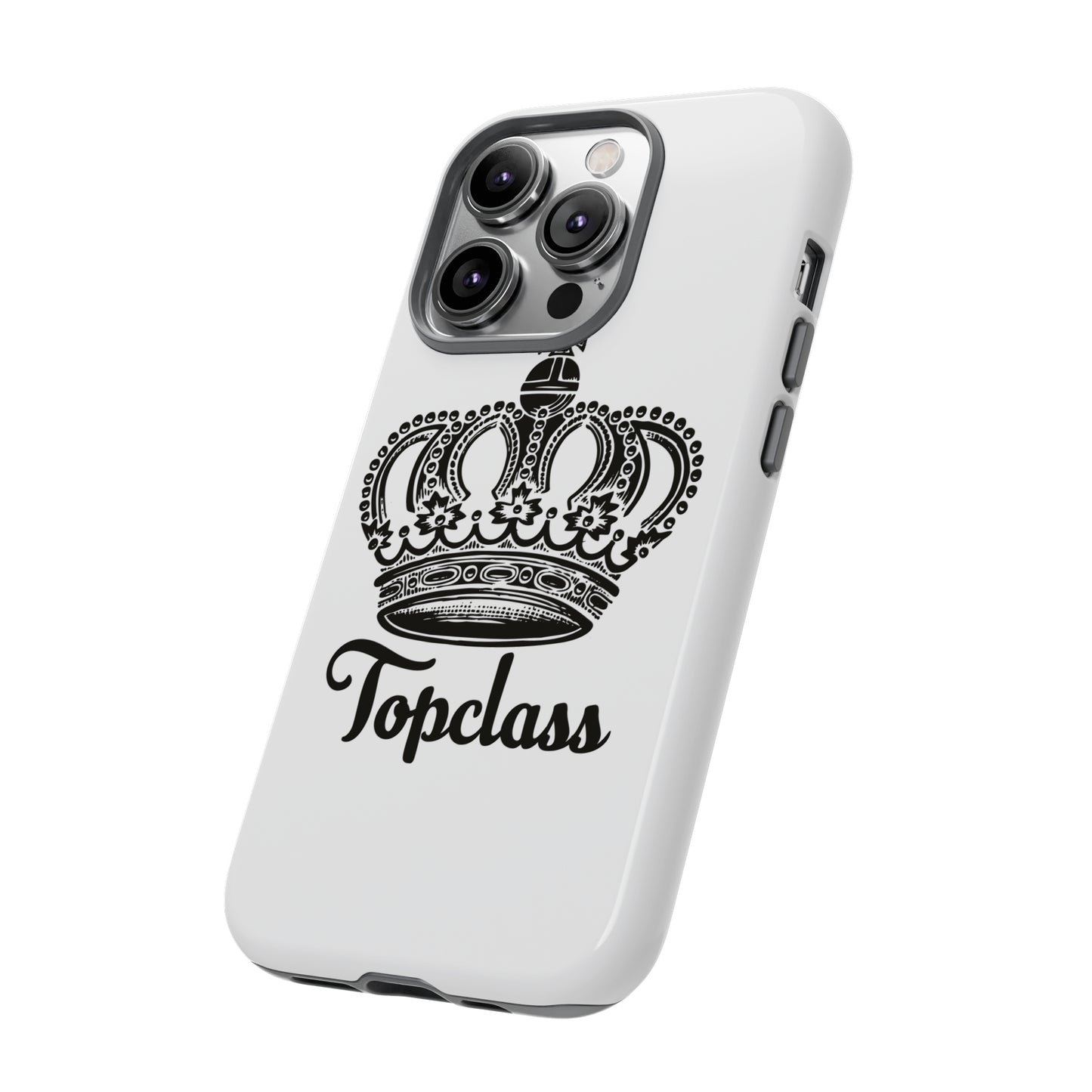 Topclass Black Logo Tough Phone Cases