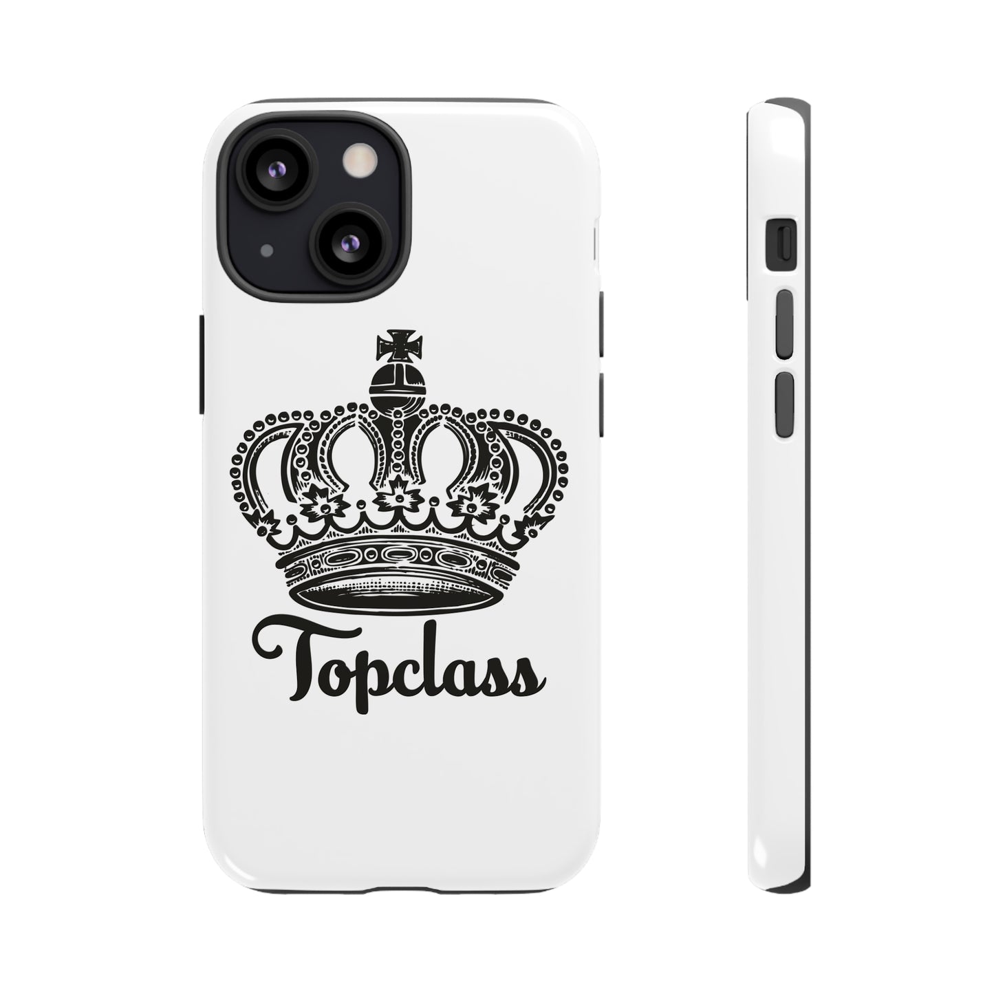 Topclass Black Logo Tough Phone Cases