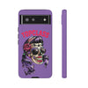 Topclass Pin Up Girl Skull Tough Phone Case