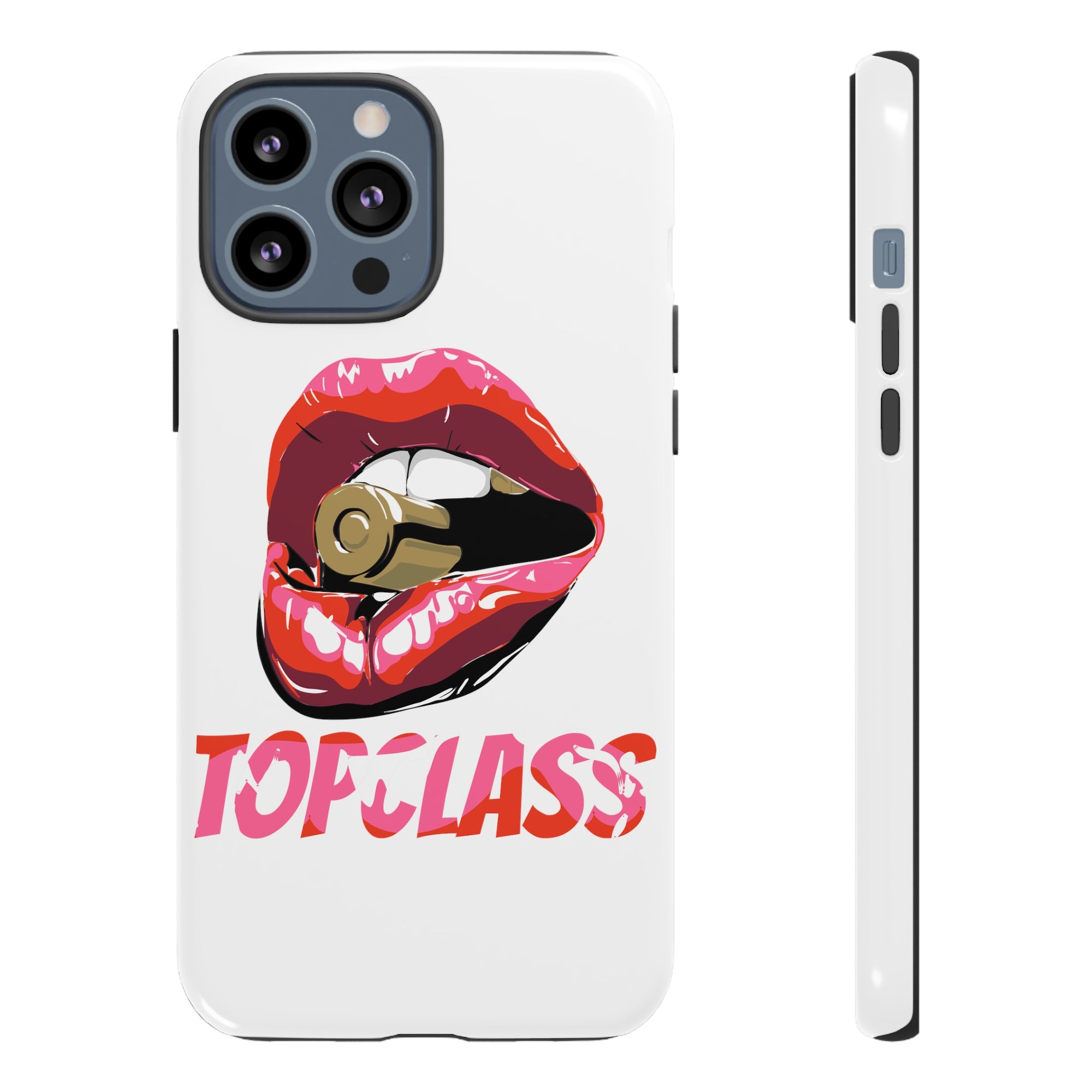 Topclass Lips with Bullet Tough Phone Cases