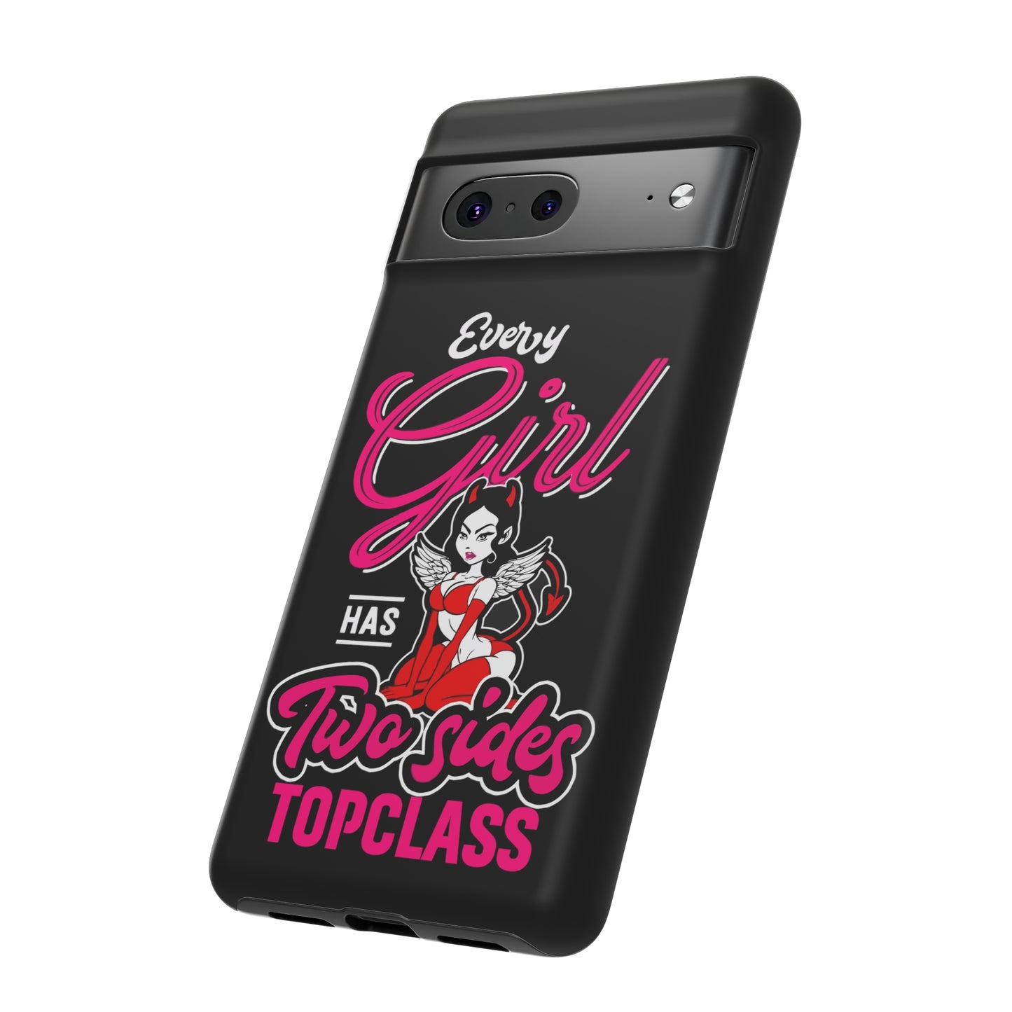 Topclass Tough Phone Cases Every girl has two sides