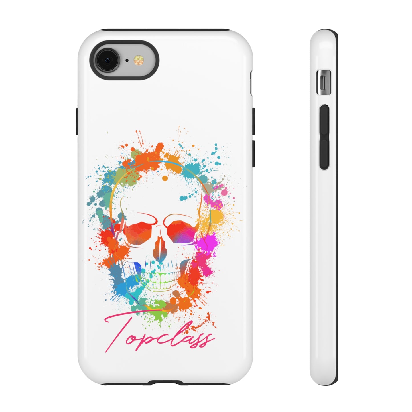 Topclass Colorful Skull Tough Phone Cases