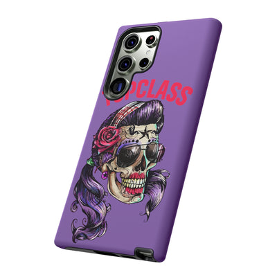 Topclass Pin Up Girl Skull Tough Phone Case