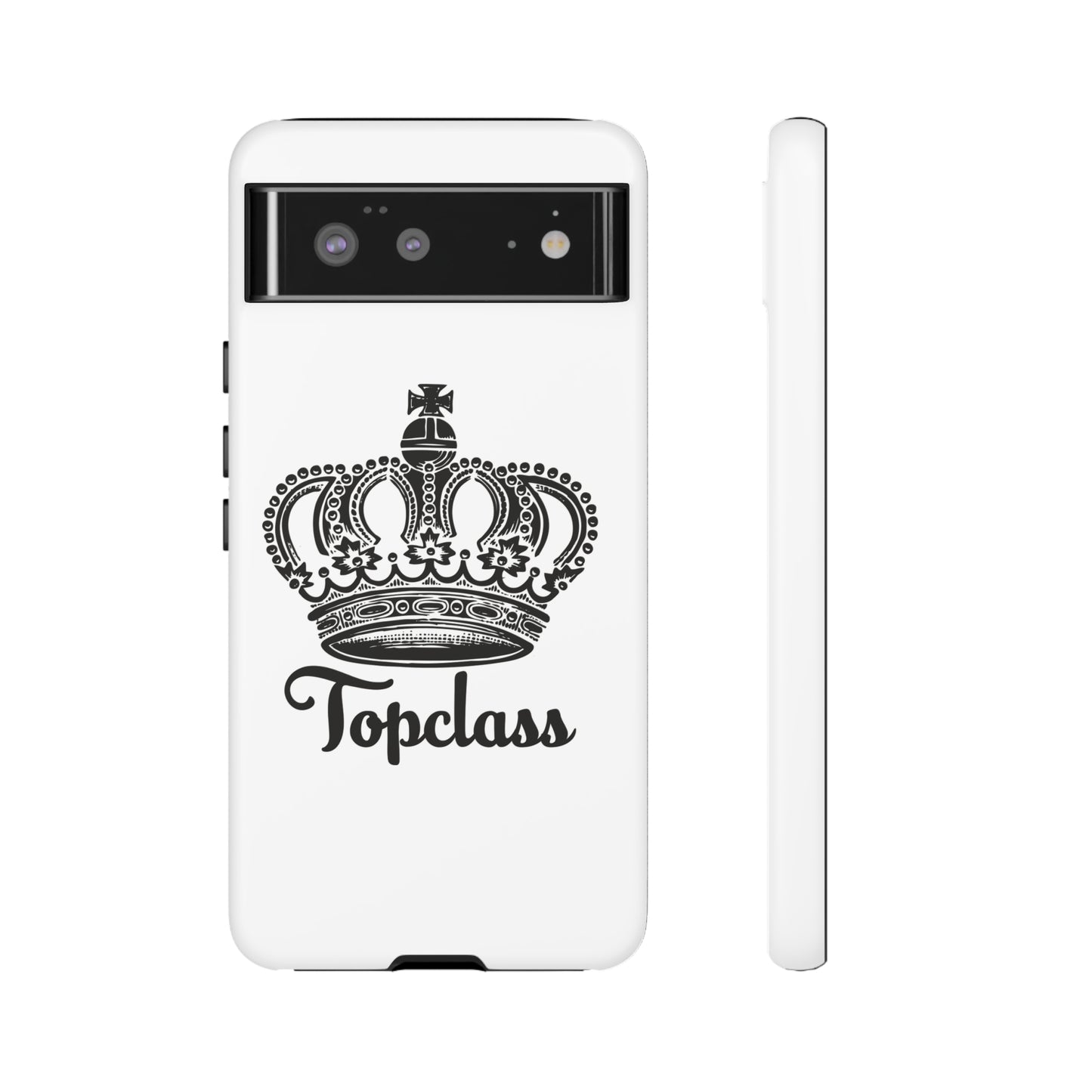 Topclass Black Logo Tough Phone Cases