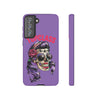 Topclass Pin Up Girl Skull Tough Phone Case