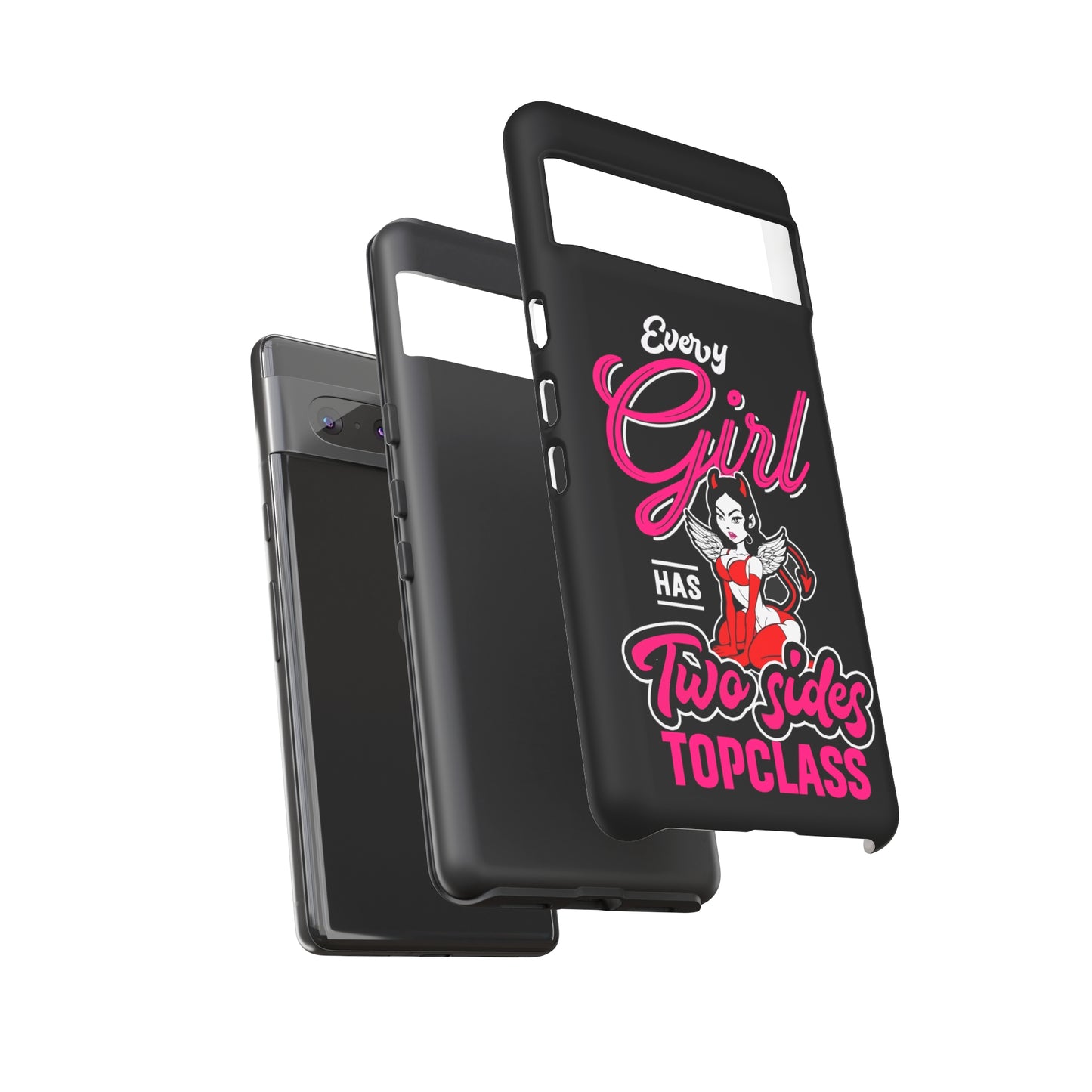 Topclass Tough Phone Cases Every girl has two sides