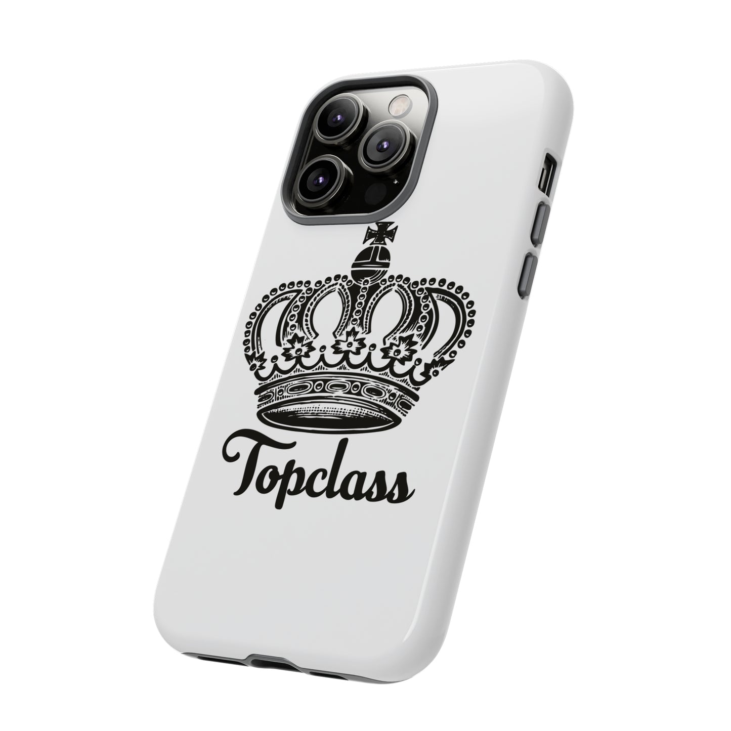 Topclass Black Logo Tough Phone Cases