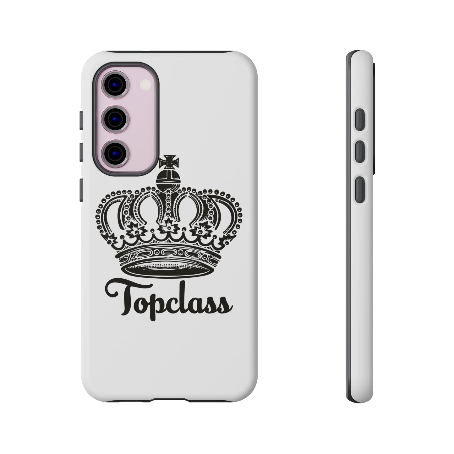 Topclass Black Logo Tough Phone Cases