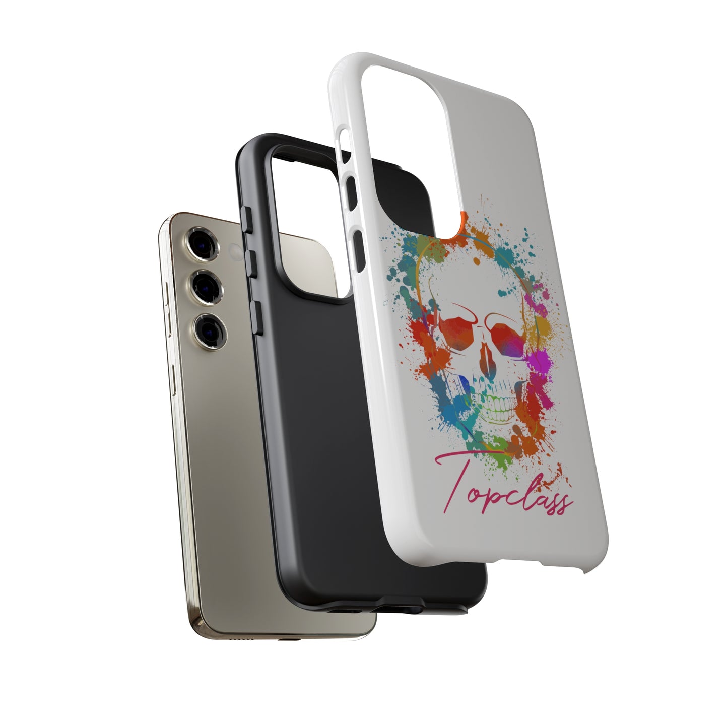 Topclass Colorful Skull Tough Phone Cases