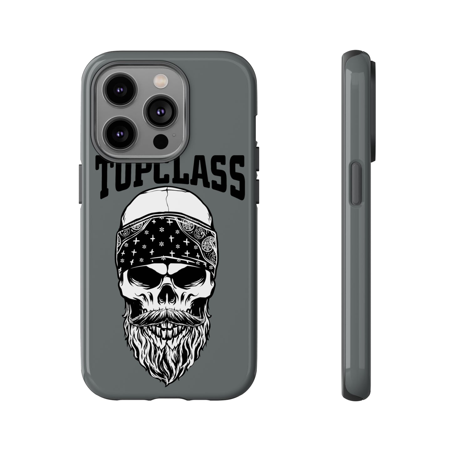 Topclass Bearded Skull Tough Phone Case