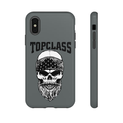 Topclass Bearded Skull Tough Phone Case