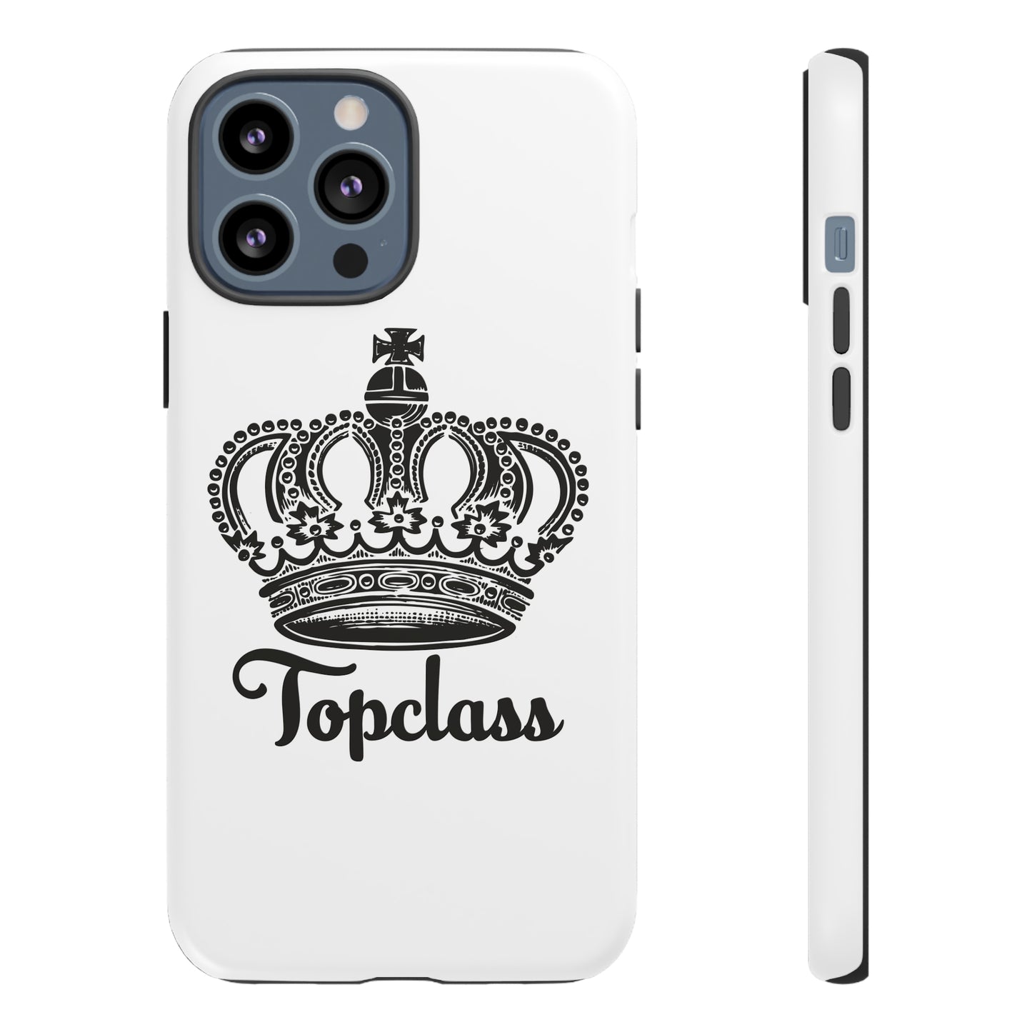 Topclass Black Logo Tough Phone Cases