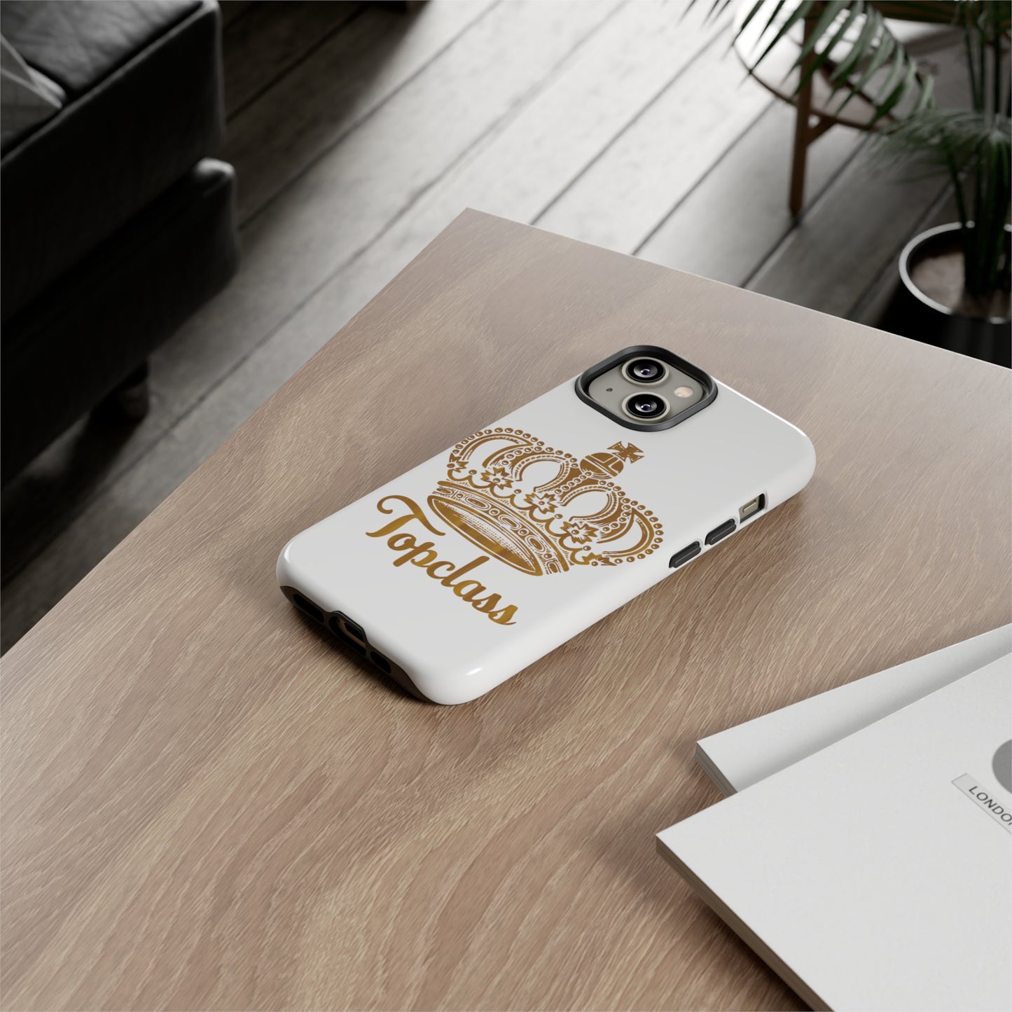 Topclass Gold Logo Tough Phone Cases