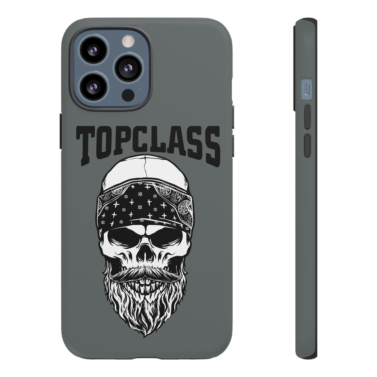 Topclass Bearded Skull Tough Phone Case