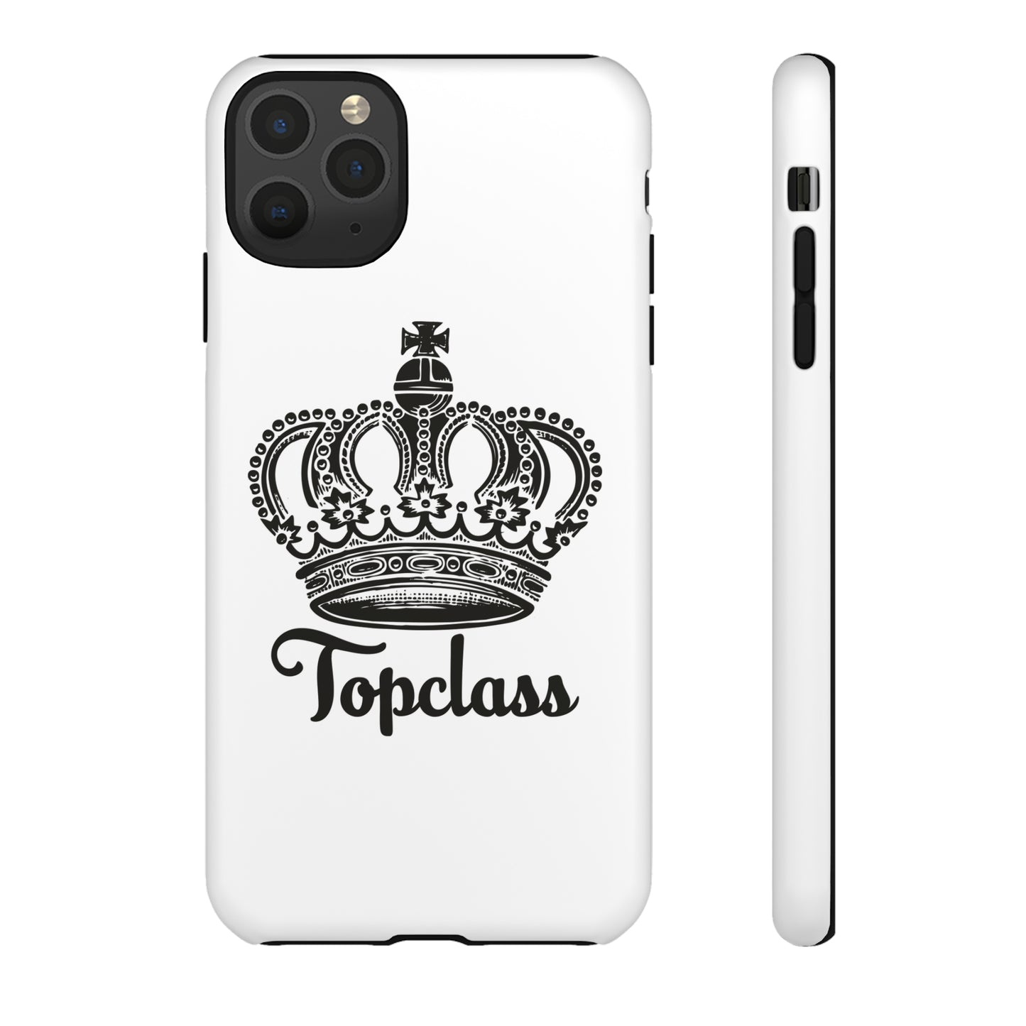 Topclass Black Logo Tough Phone Cases