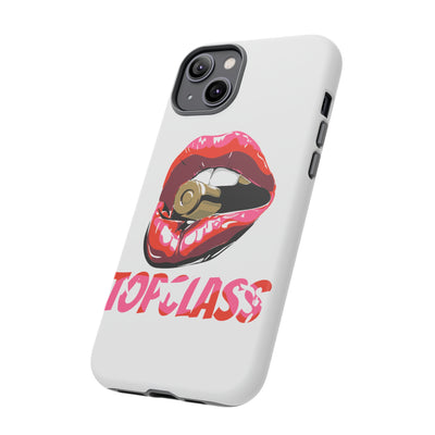 Topclass Lips with Bullet Tough Phone Cases