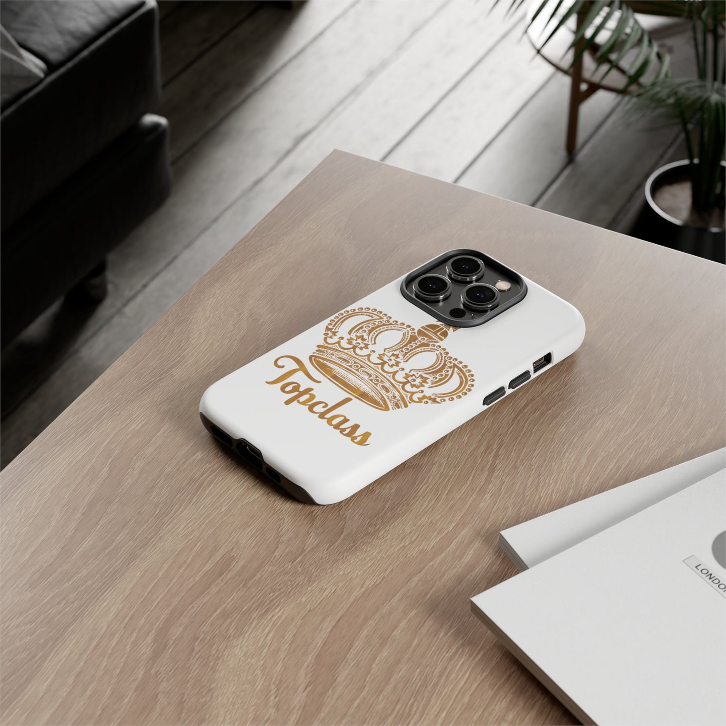 Topclass Gold Logo Tough Phone Cases