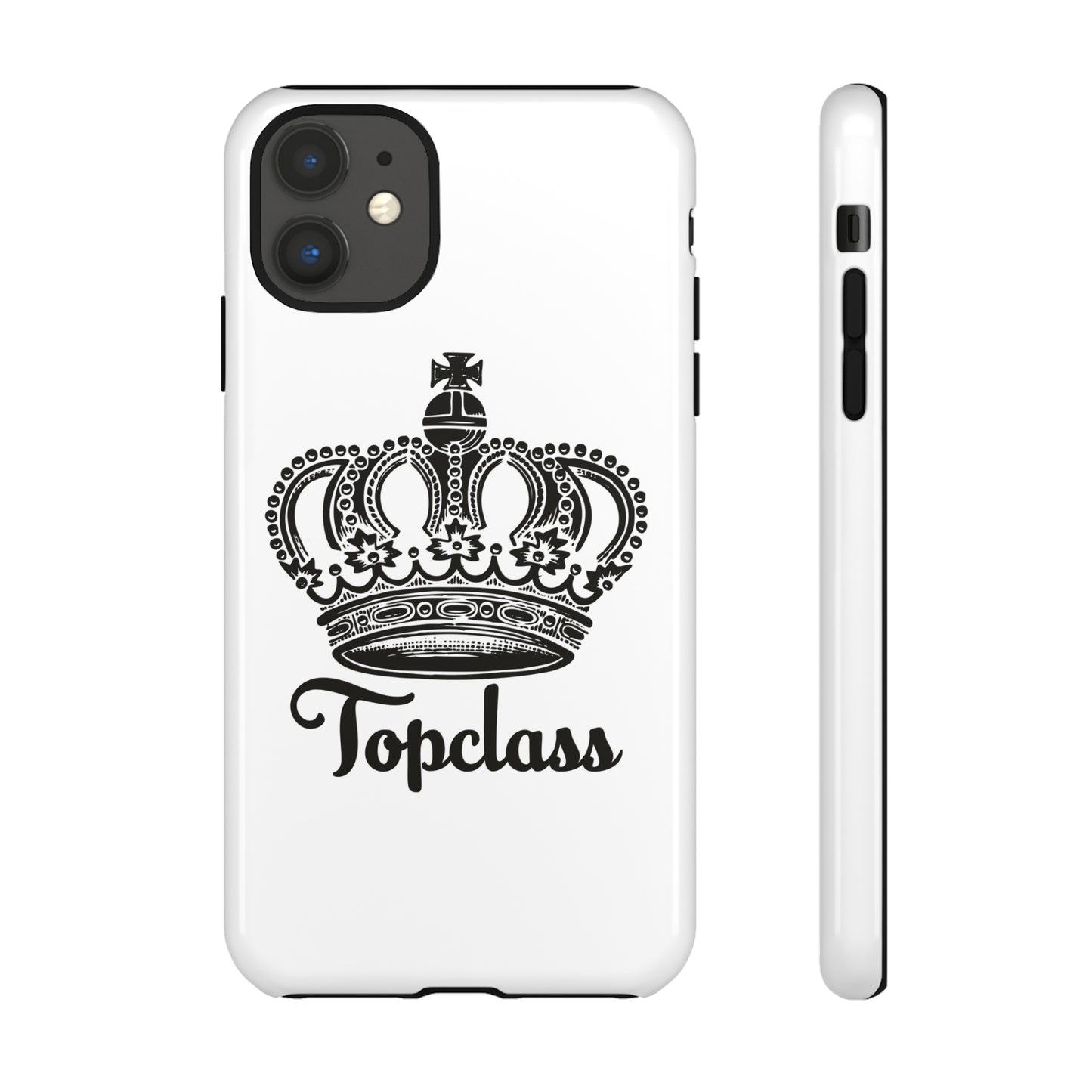 Topclass Black Logo Tough Phone Cases