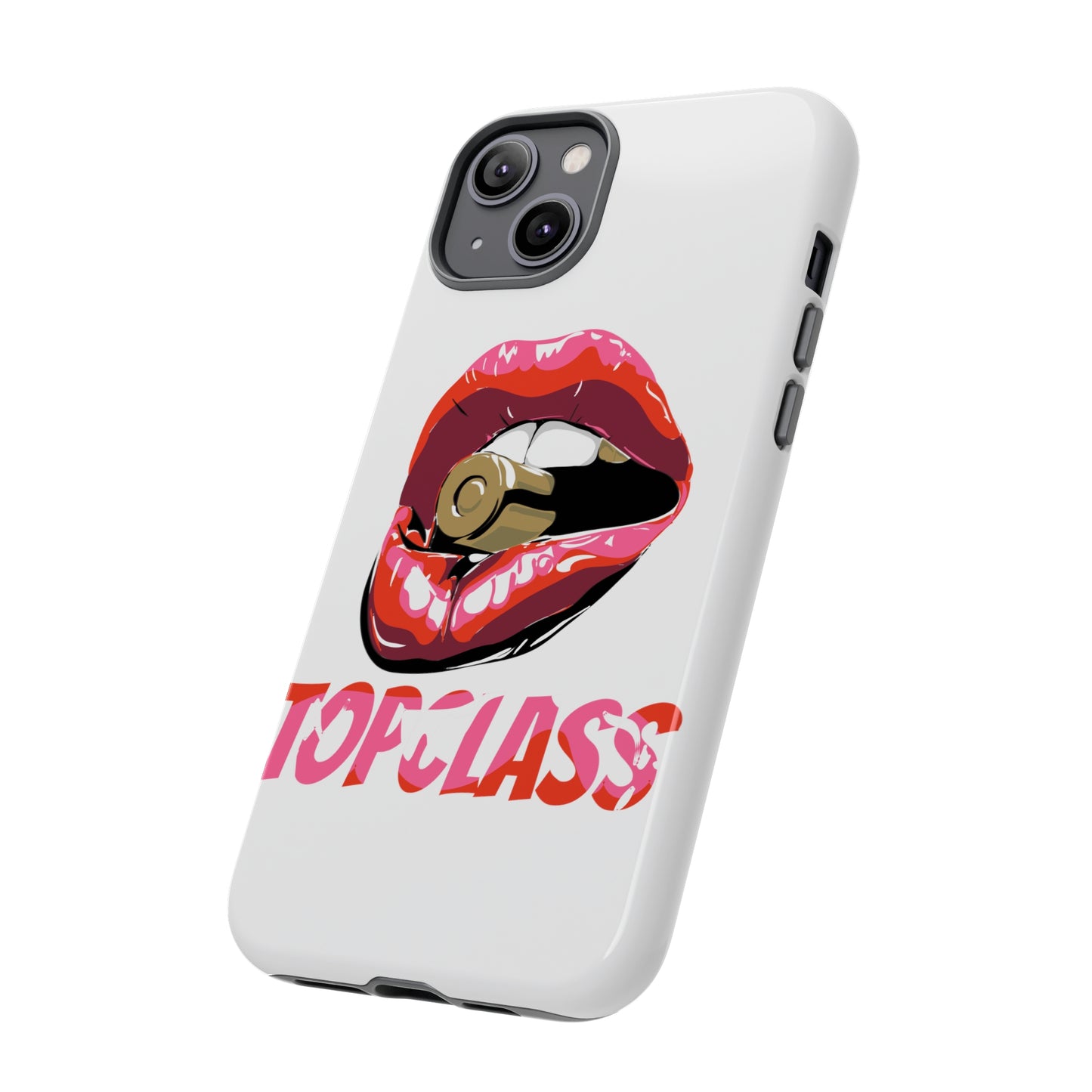 Topclass Lips with Bullet Tough Phone Cases