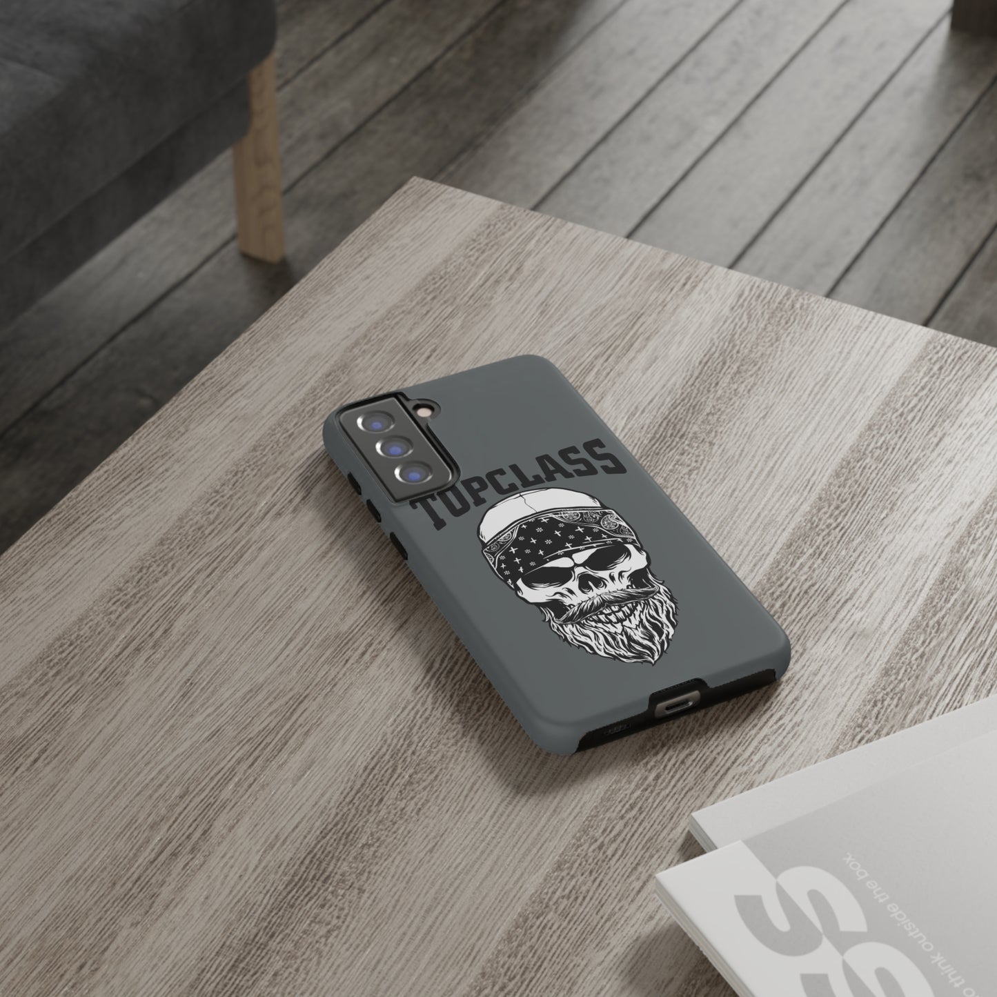 Topclass Bearded Skull Tough Phone Case